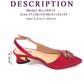 New Fashionable Red Color Pointed Top Ladies Shoes. Matching Bag Set For  Women Wedding Party Pump.