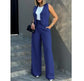New Fashion Suit Vest  Wide Leg Pants Casual Suit Elegant Pant Suits