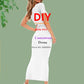 Noisydesigns Luxury Golden Europe Floral Women Party Dress Fashion Elegant Ladies Round Neck Sexy Bodycon Dress.