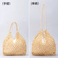 Hand Woven Handbag. New Retro Versatile Summer Vacation Handheld Bag. Women&