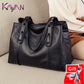 2024 Winter Spring Lichee Genuine Leather Women Shoulder Handbag Large Capacity Soft Cowhide Pacthwork Female Tote Bag