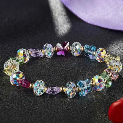 New AB Butterfly Crystal Beaded Bracelets. Women Sweet Temperament Handwork Bracelets & Bangles Charms. Jewelry Making Men Bracelet.