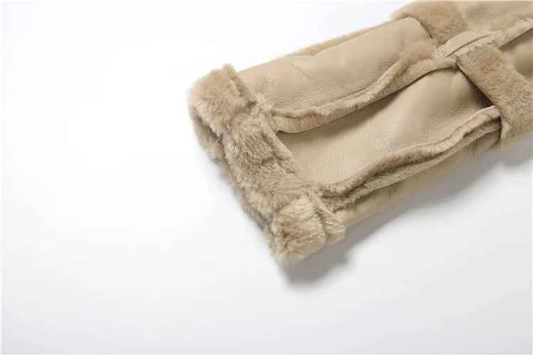 Weird Puss Furry Patchwork Women Crop Jacket Hipster Full Sleeve Open Stitch Hipster Streetwear Warm Outwear Basic Wild Coat