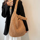 Women Large Capacity Shoulder Bags. Handmade Straw Woven Fashion Women Large Capacity Shoulder Bags.