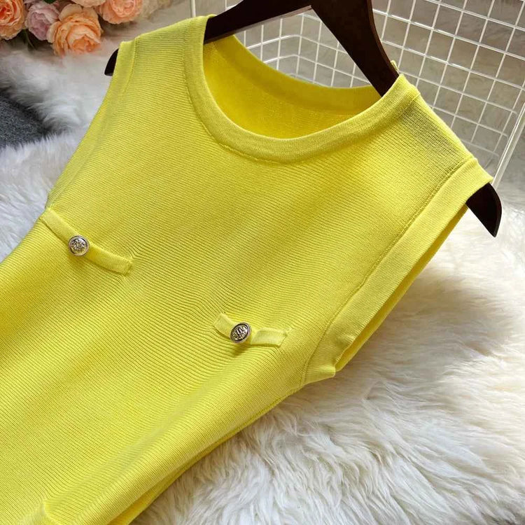 Summer Pleated Short Dress Women O-neck Slim Waist A-line Party Dress Streetwear Lady Outfits.