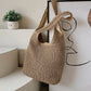 Women Large Capacity Shoulder Bags. Handmade Straw Woven Fashion Women Large Capacity Shoulder Bags.
