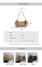 High-end style handbag for women. Luxury new model, unique and fashionable, trendy, retro, simple and elegant small square bag, cr