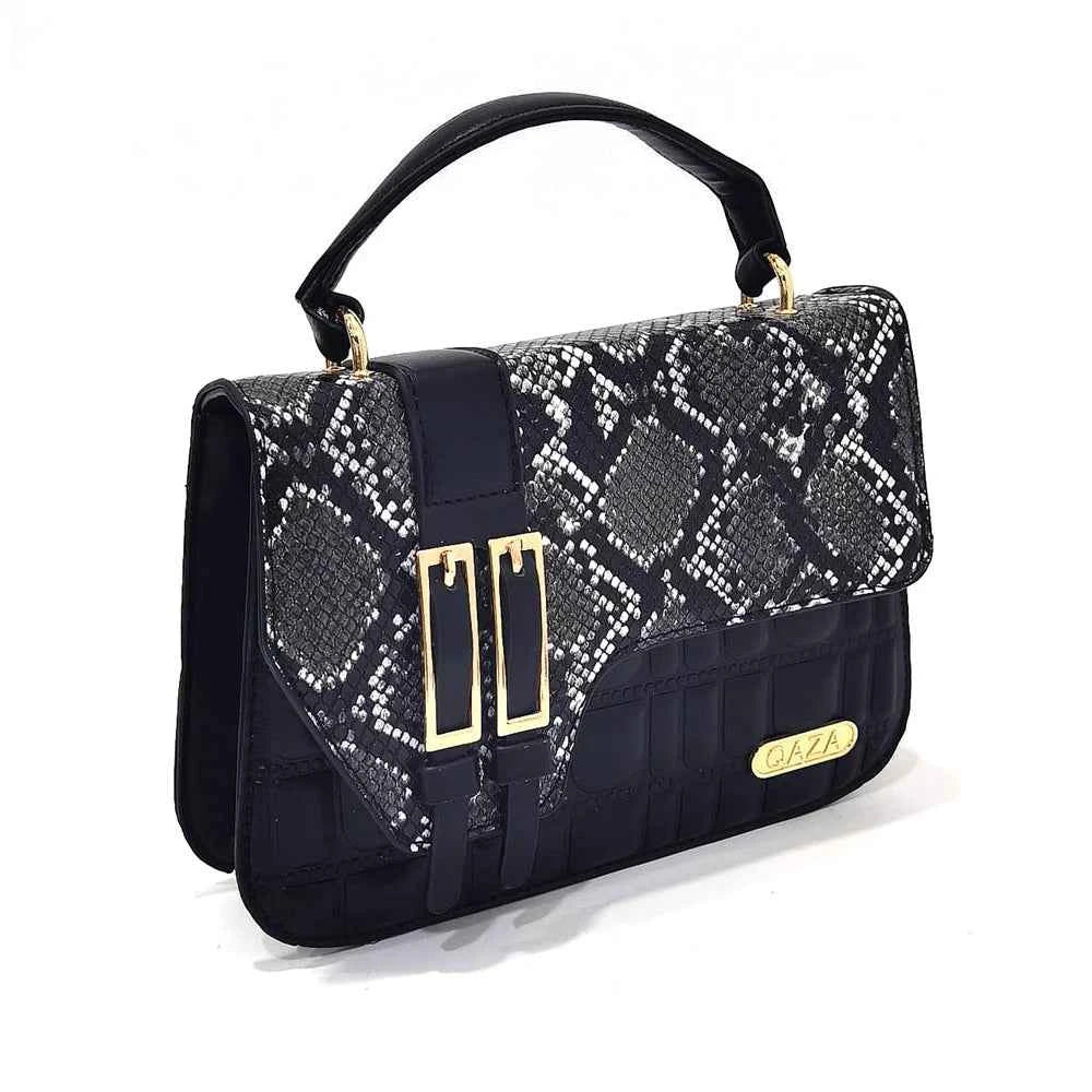 Italian Designed Snake Pattern Color Matching Platform Thick Soled Women&