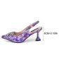 Italian Shoes and Bags Matching Good Quality Designer Bag and Shoes Set Crystal Butterfly-knot Women Pumps Shoes Set Woman Bags.