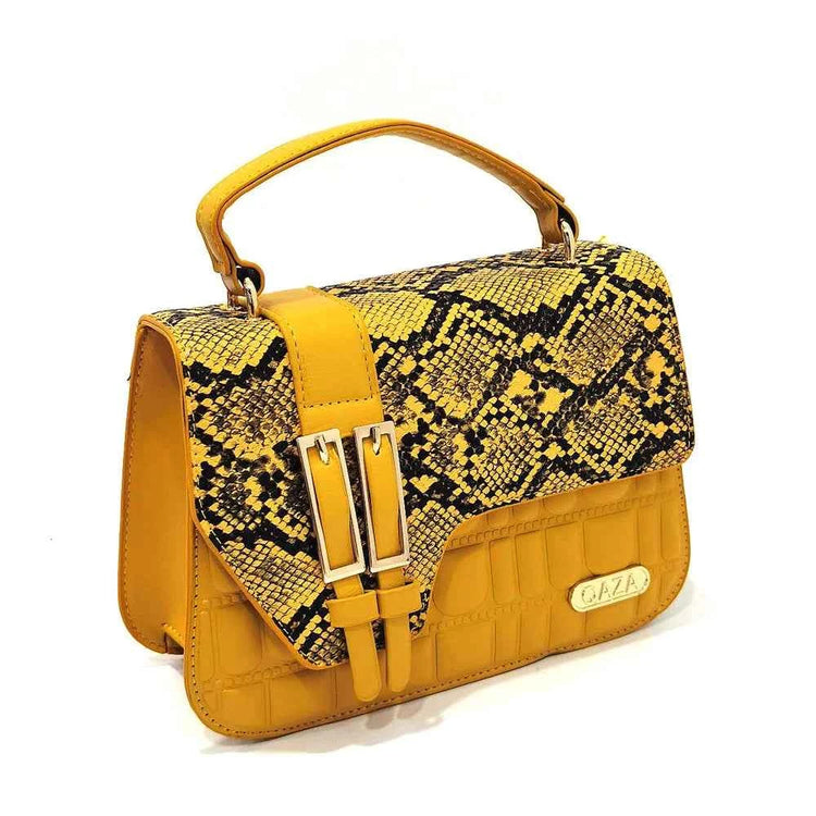 Italian Designed Snake Pattern Color Matching Platform Thick Soled Women&