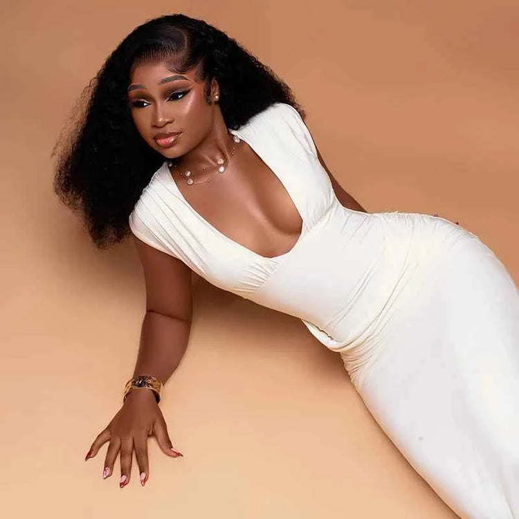 Sexy Ruched Bodycon Maxi Dress Women Solid Sleeveless V-Neck Slim Long Dresses Female Party Evening Clubwaer Evening 2026