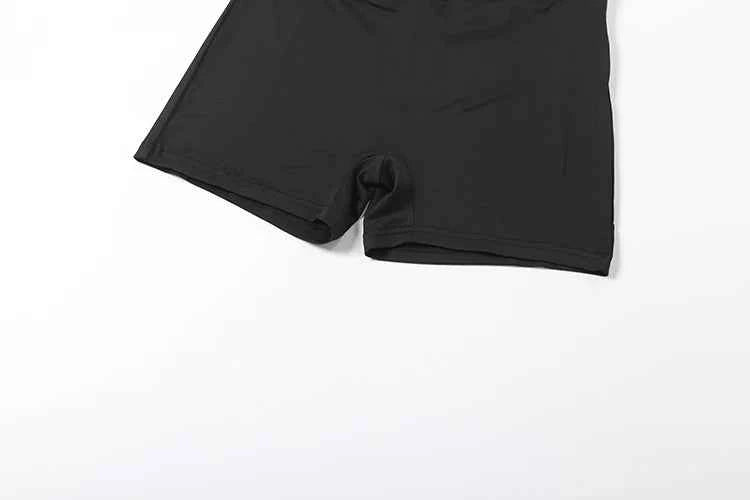 Weird Puss Casual 2piece Set Women Tracksuit Zip Contrast Patchwork Full Sleeve Jacket+Shorts Daily Simple Sporty Street Outfits