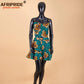 Clothes for Women Crop 2 Piece Set Sexy Party Print Attire Ankara Outfits Dresses.