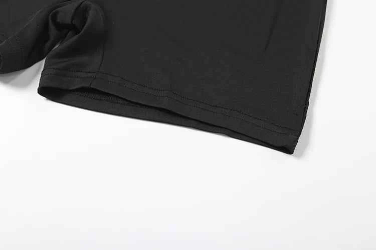 Weird Puss Casual 2piece Set Women Tracksuit Zip Contrast Patchwork Full Sleeve Jacket+Shorts Daily Simple Sporty Street Outfits