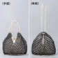 Hand Woven Handbag. New Retro Versatile Summer Vacation Handheld Bag. Women&