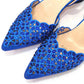 V-Chan 2024 Royal Blue Shoe And Bag With Elegant High Heels Shoes Italian Popular Design African Ladies Shoes Bag Set