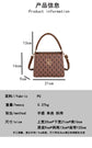 Handheld Bucket Bag For Women Shoulder Crossbody Bag. Fashion Large Capacity Trendy Handbag. Versatile Compartment Underarm Letter Bag.